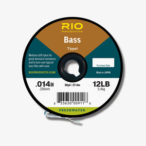 RIO BASS TIPPET 30YD